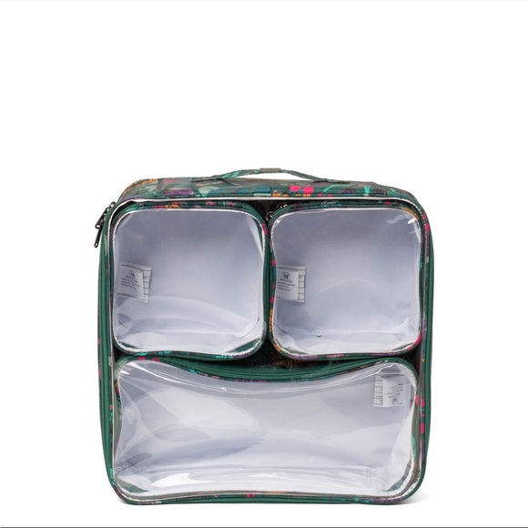 NWT Lug Sky Cubbies Storage Container Set in Evermore Flora 🍃 - Picture 3 of 10